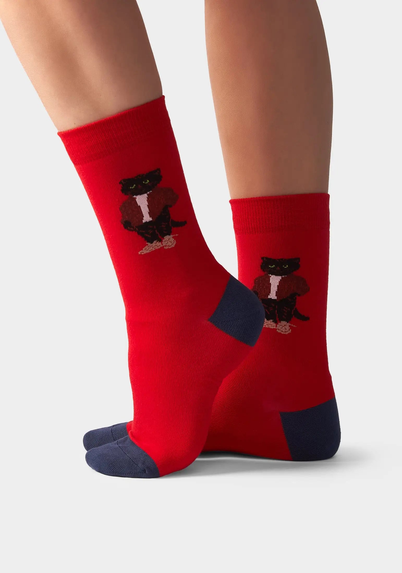Set of Socks Country Cat | For Cat Lovers | Cat e Lolette