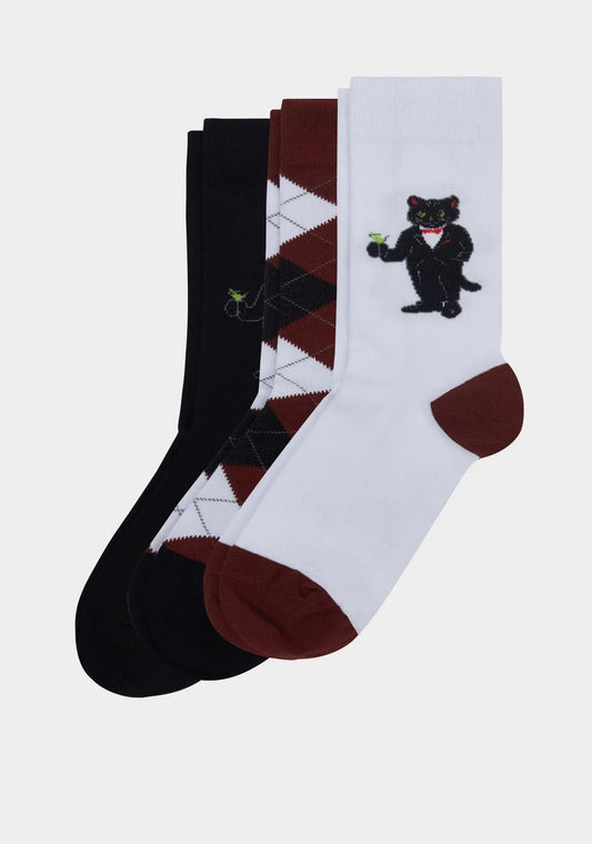 Set of Socks Dandy Cat | For Cat Lovers | Cat e Lolette