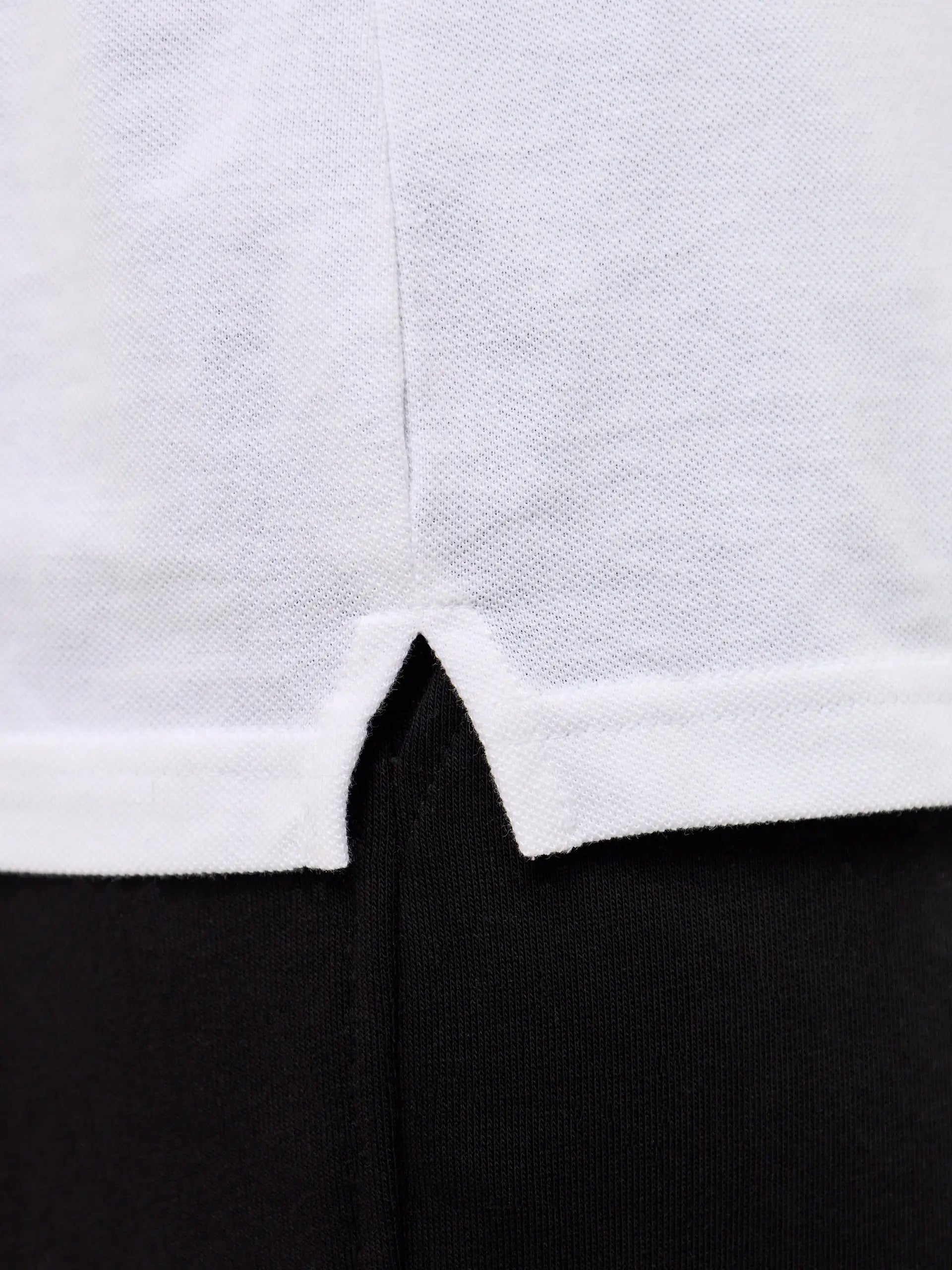 White Polo T-shirt Cat | Polo t-shirt & dress For Cat Lovers | Cat e