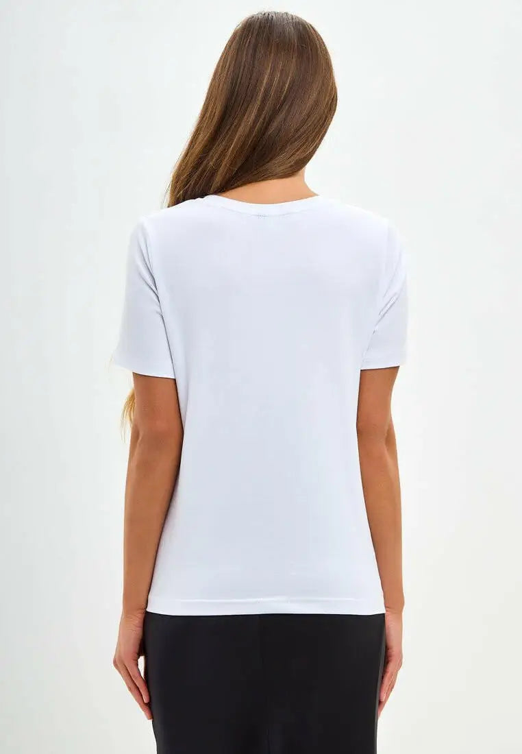 White T-shirt Dandy Cat | T-shirt For Cat Lovers | Cat e Lolette