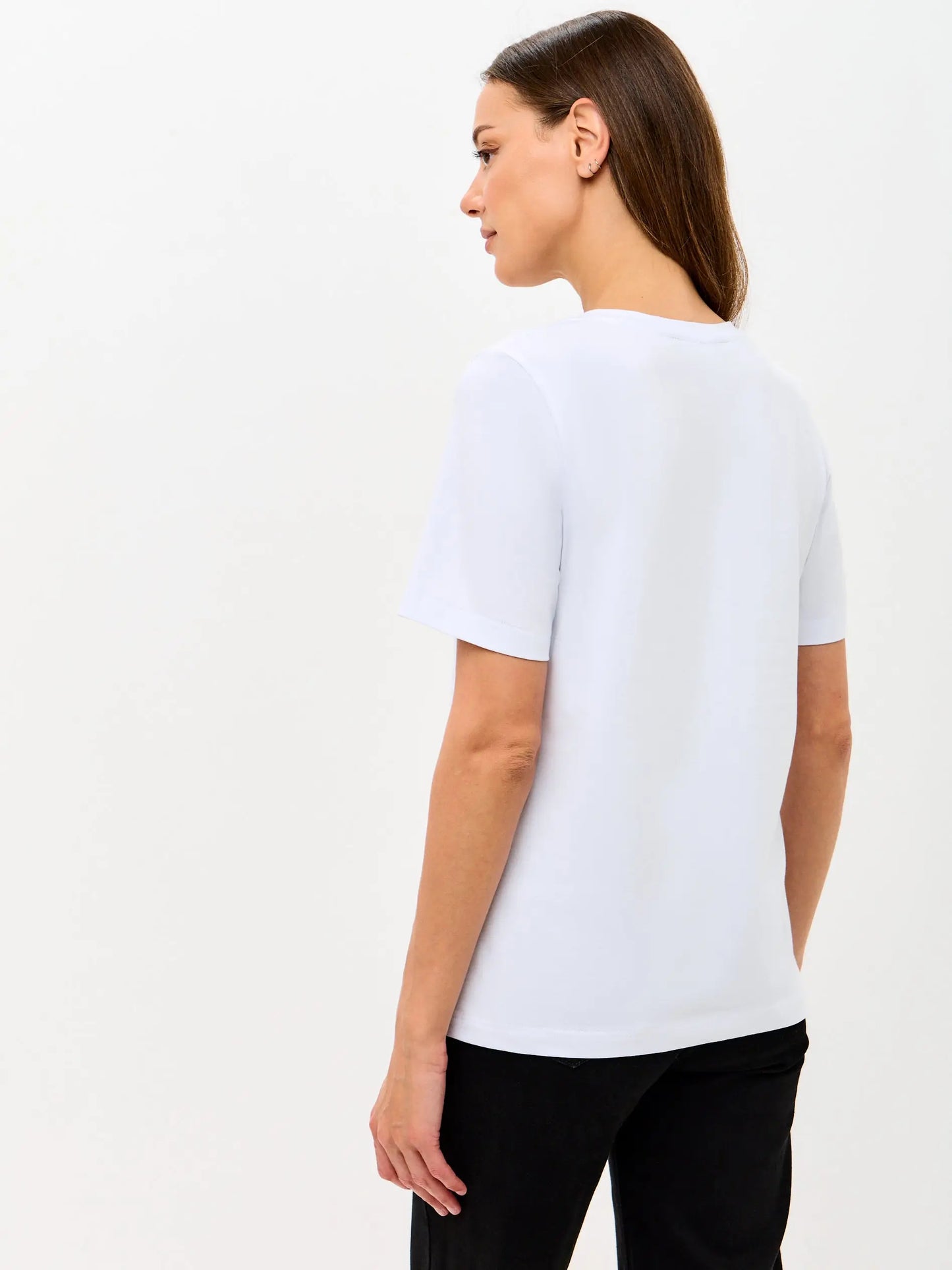 White T-shirt Logo Cat | T-shirt For Cat Lovers | Cat e Lolette