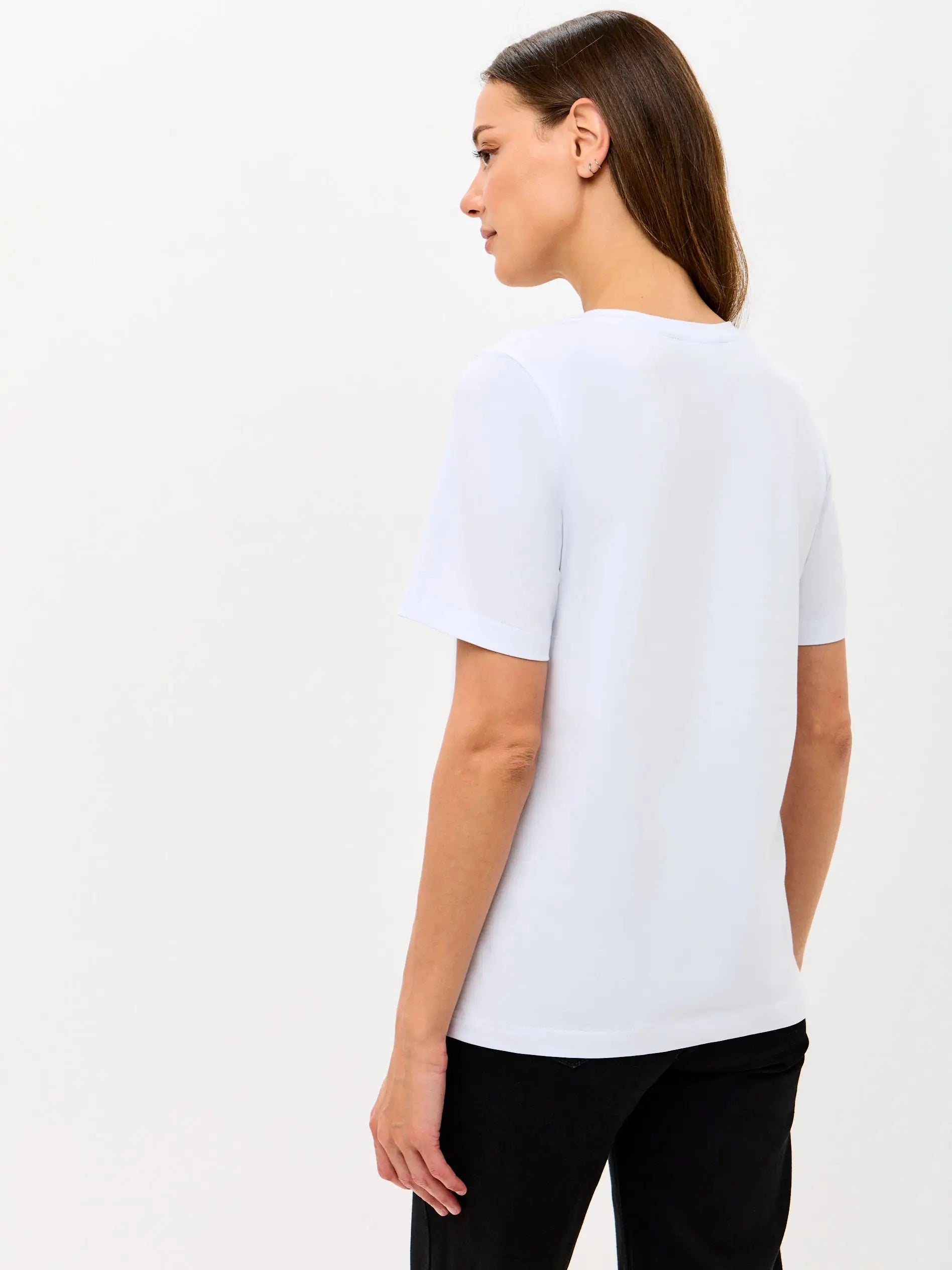White T-shirt Logo Cat | T-shirt For Cat Lovers | Cat e Lolette