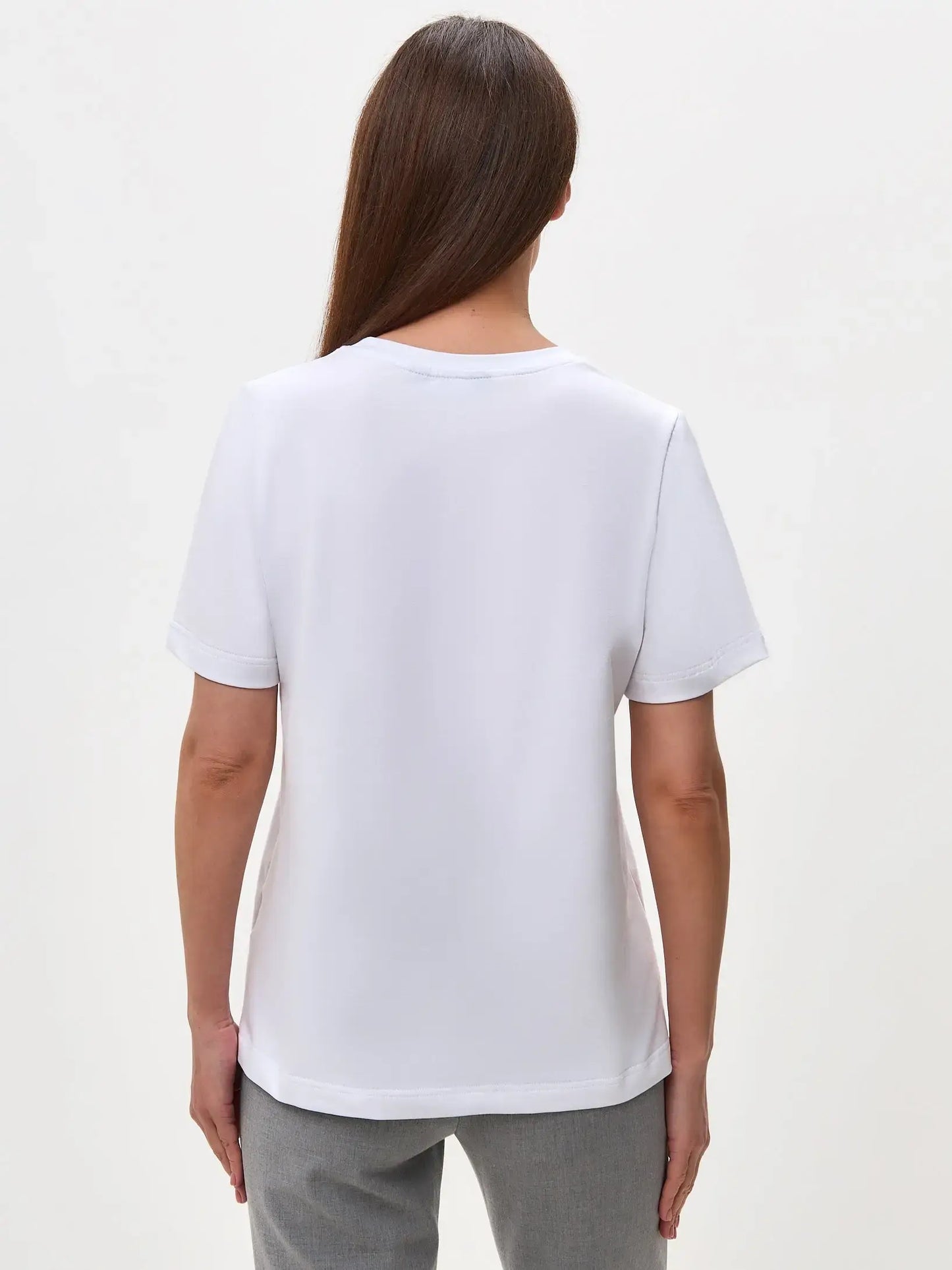 White T-shirt Rider Cat | T-shirt For Cat Lovers | Cat e Lolette