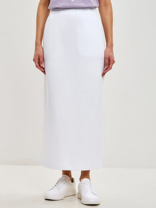 White Women’s Skirt | Bottom For Cat Lovers | Cat e Lolette