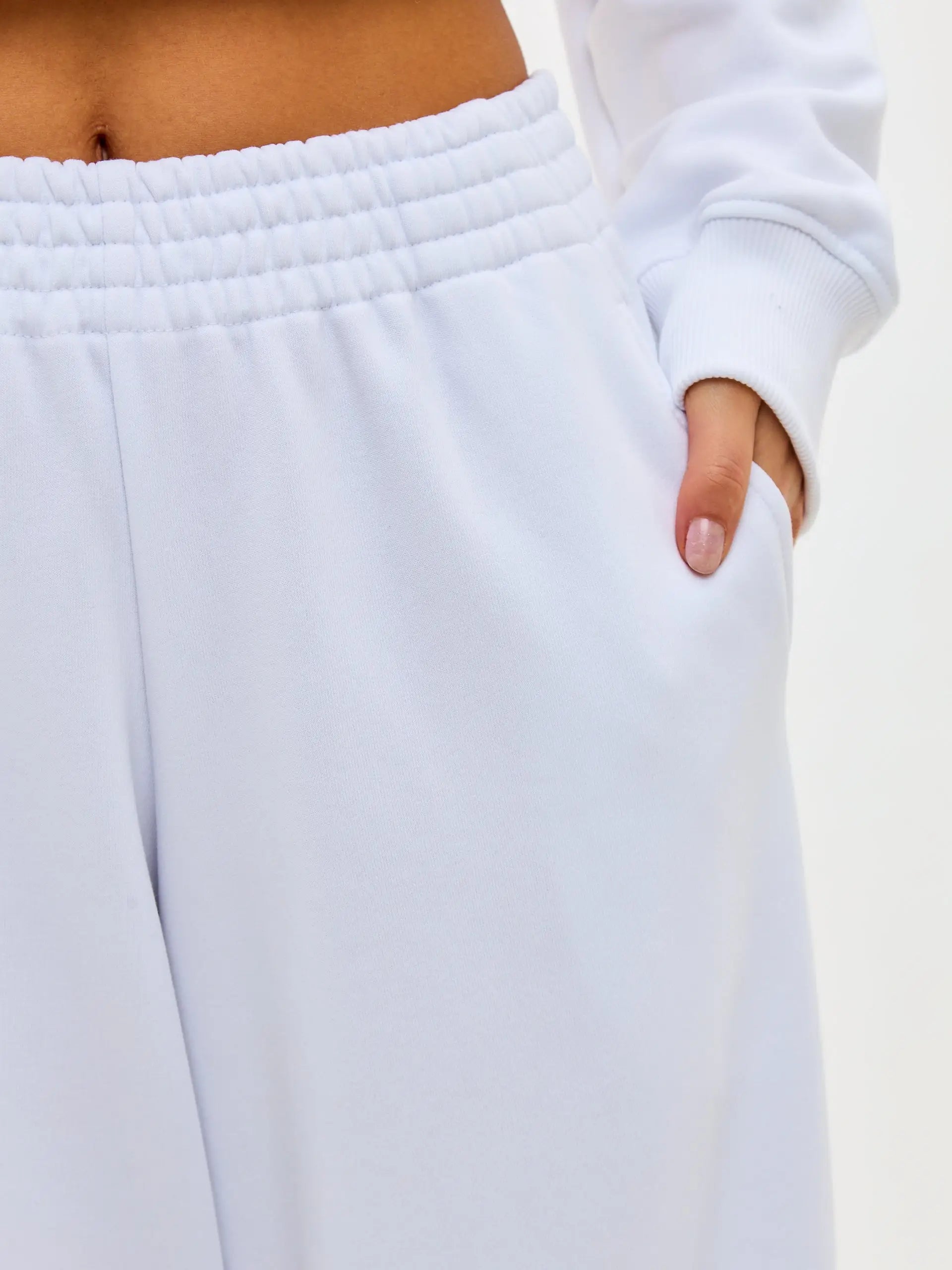 White Women’s Sweatpants | Bottom For Cat Lovers | Cat e Lolette