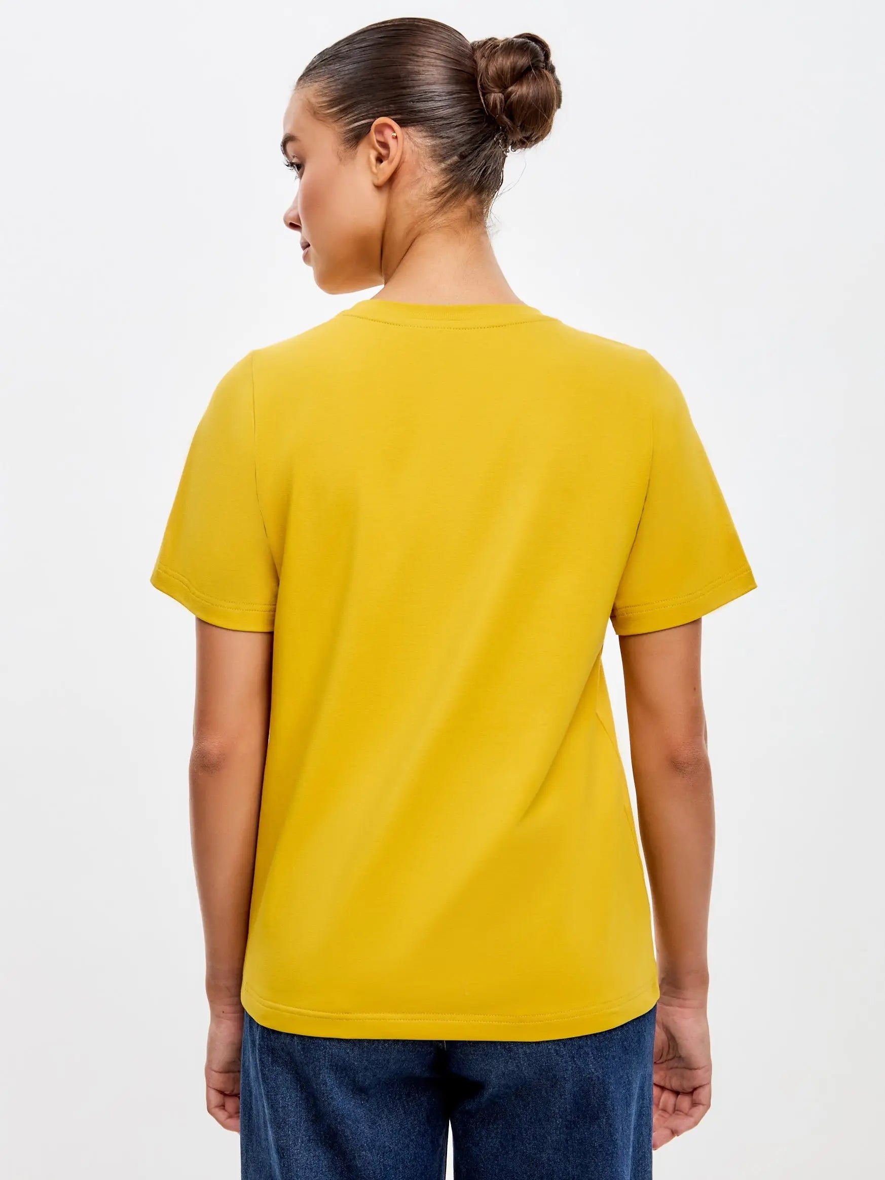 Yellow T-shirt Country Cat | T-shirt For Cat Lovers | Cat e Lolette