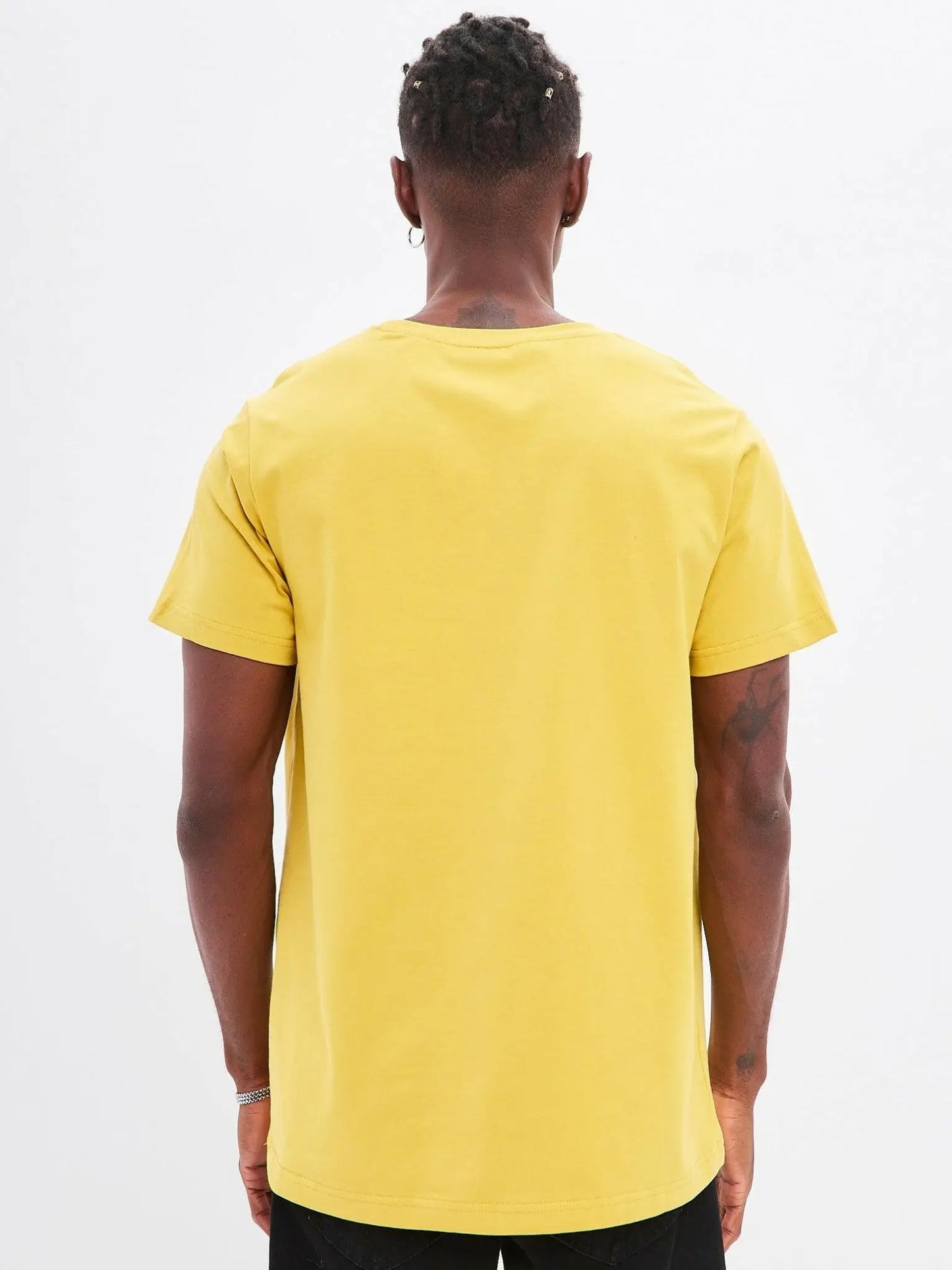Yellow T-shirt Sport Casual Cat | T-shirt For Cat Lovers | Cat e